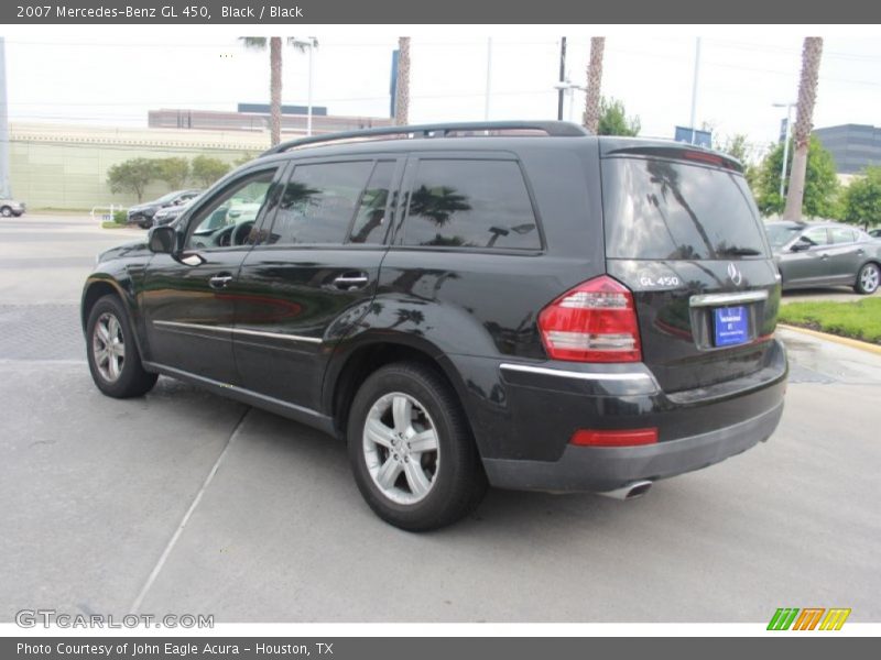 Black / Black 2007 Mercedes-Benz GL 450