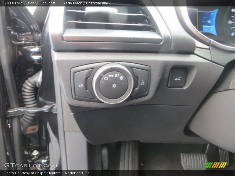 Tuxedo Black / Charcoal Black 2014 Ford Fusion SE EcoBoost