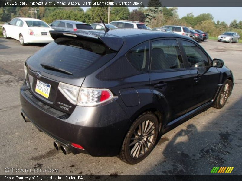 Dark Gray Metallic / Carbon Black 2011 Subaru Impreza WRX Limited Wagon