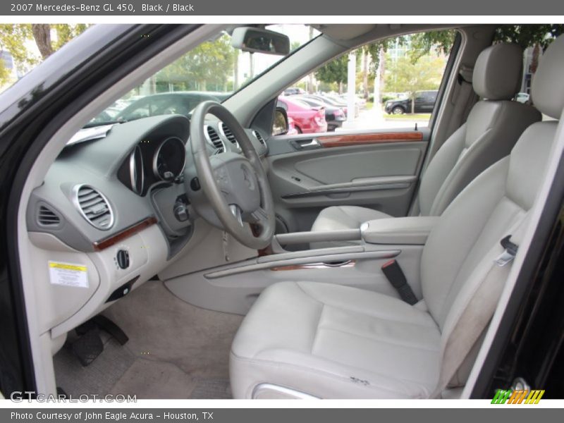 Black / Black 2007 Mercedes-Benz GL 450
