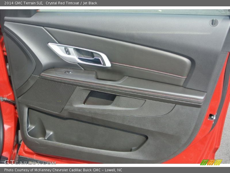 Crystal Red Tintcoat / Jet Black 2014 GMC Terrain SLE