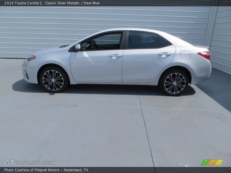  2014 Corolla S Classic Silver Metallic