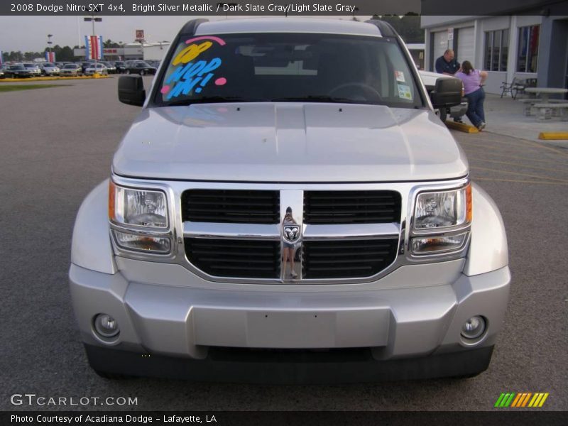 Bright Silver Metallic / Dark Slate Gray/Light Slate Gray 2008 Dodge Nitro SXT 4x4