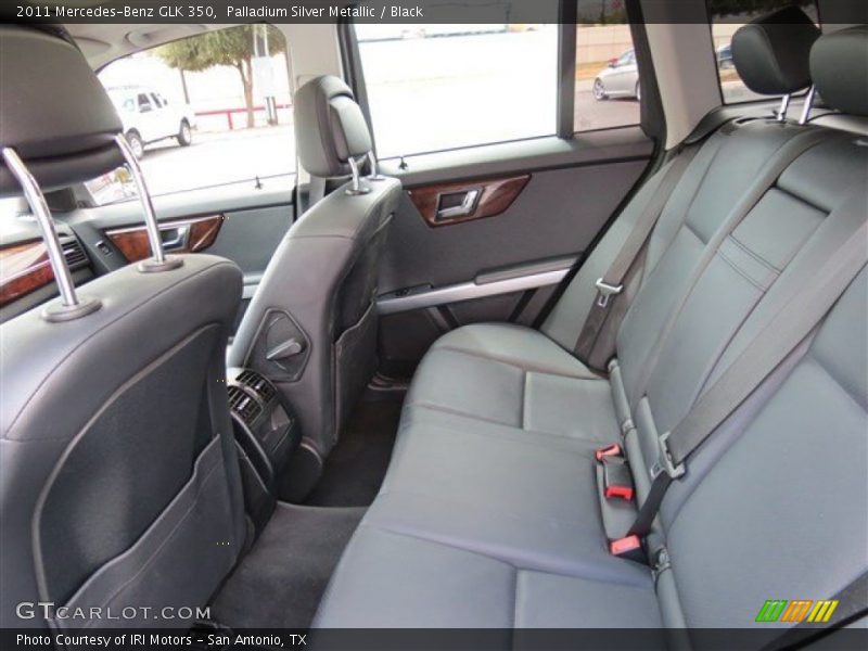 Palladium Silver Metallic / Black 2011 Mercedes-Benz GLK 350