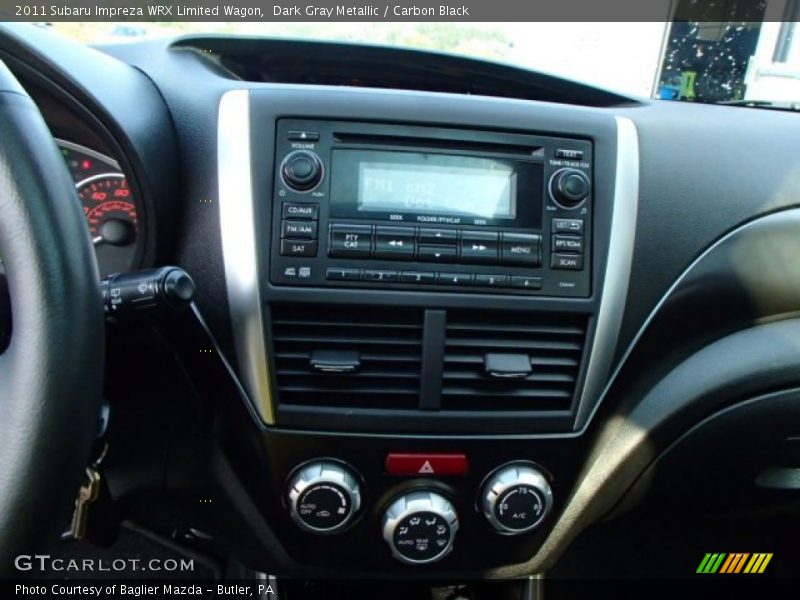 Dark Gray Metallic / Carbon Black 2011 Subaru Impreza WRX Limited Wagon