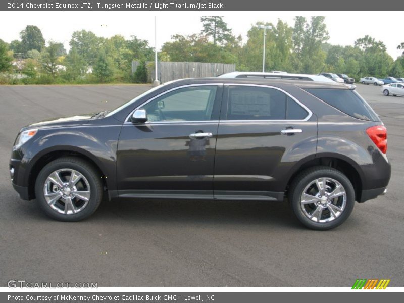 Tungsten Metallic / Light Titanium/Jet Black 2014 Chevrolet Equinox LTZ
