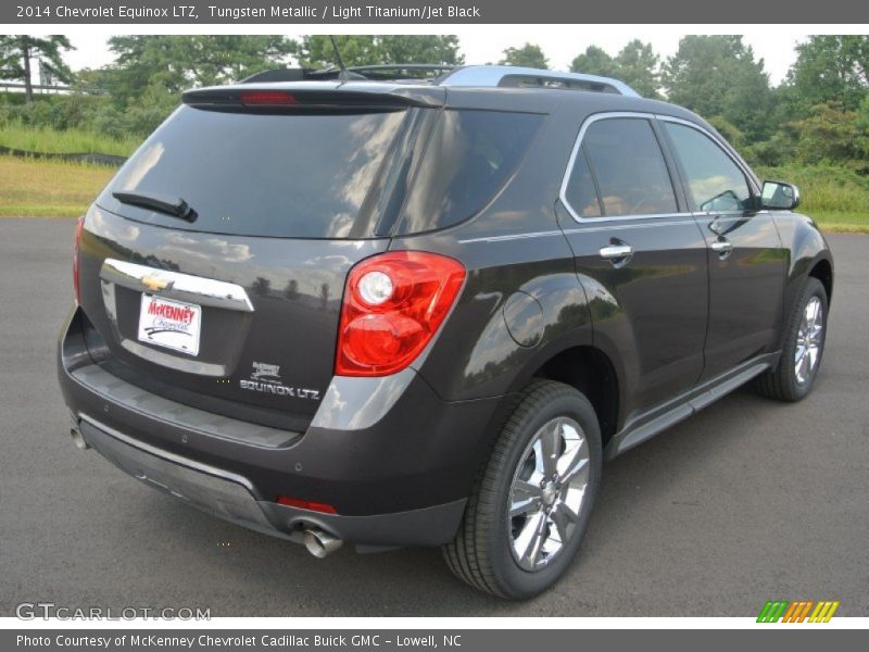 Tungsten Metallic / Light Titanium/Jet Black 2014 Chevrolet Equinox LTZ