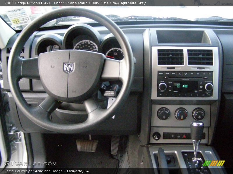 Bright Silver Metallic / Dark Slate Gray/Light Slate Gray 2008 Dodge Nitro SXT 4x4