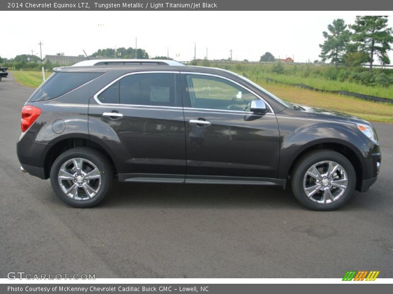 Tungsten Metallic / Light Titanium/Jet Black 2014 Chevrolet Equinox LTZ