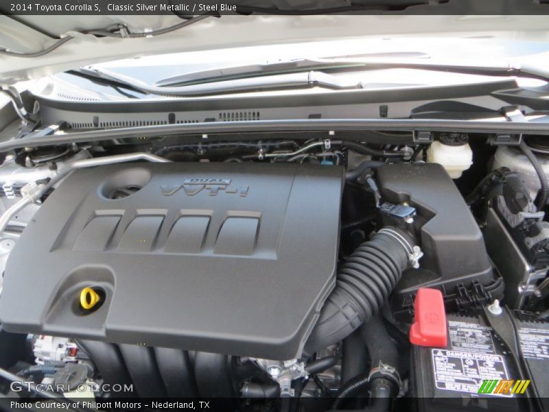  2014 Corolla S Engine - 1.8 Liter DOHC 16-Valve Dual VVT-i 4 Cylinder