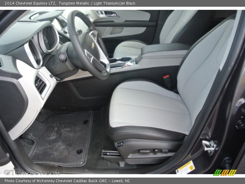 Tungsten Metallic / Light Titanium/Jet Black 2014 Chevrolet Equinox LTZ