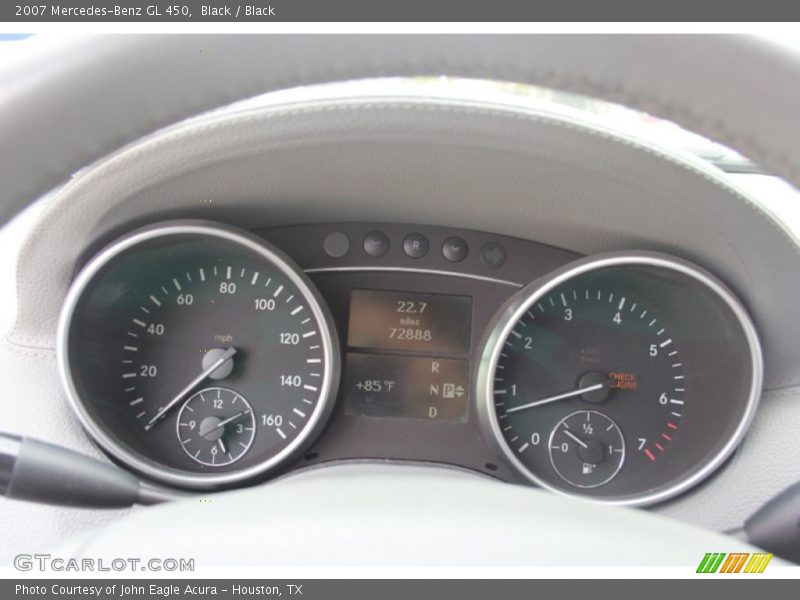 Black / Black 2007 Mercedes-Benz GL 450