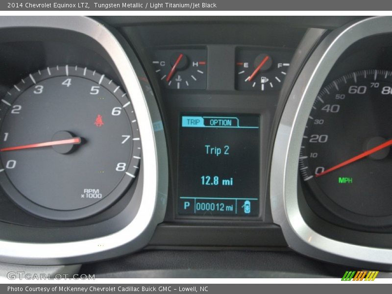 Tungsten Metallic / Light Titanium/Jet Black 2014 Chevrolet Equinox LTZ