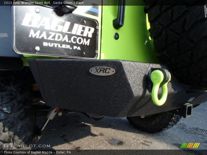 Gecko Green / Black 2013 Jeep Wrangler Sport 4x4