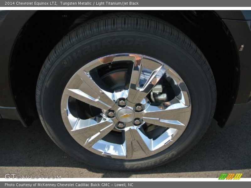 Tungsten Metallic / Light Titanium/Jet Black 2014 Chevrolet Equinox LTZ