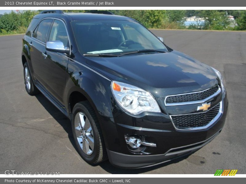Black Granite Metallic / Jet Black 2013 Chevrolet Equinox LT