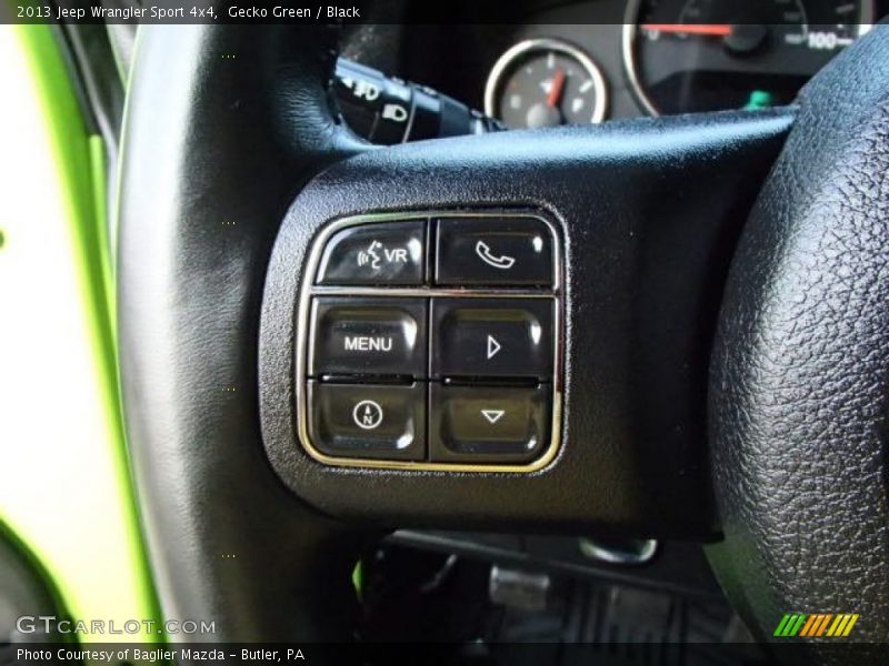 Gecko Green / Black 2013 Jeep Wrangler Sport 4x4