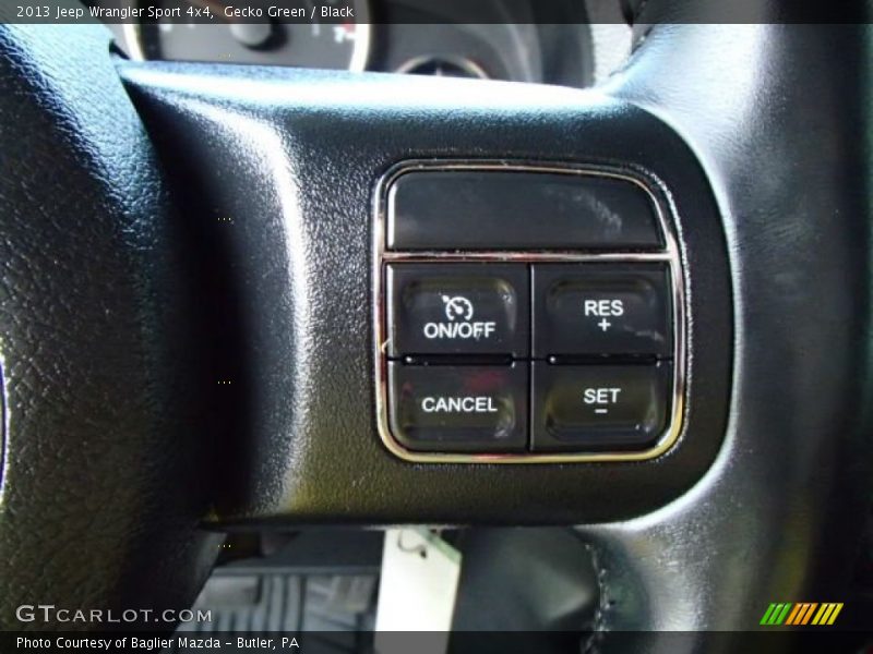 Gecko Green / Black 2013 Jeep Wrangler Sport 4x4