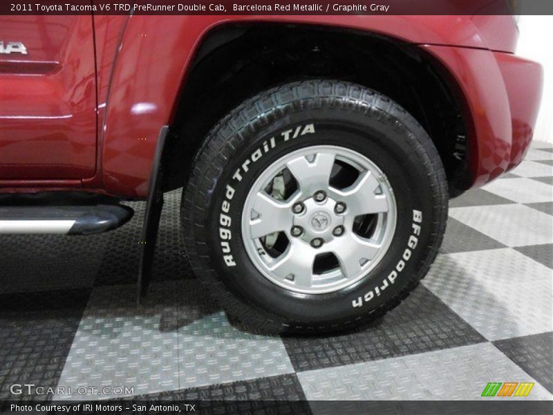 Barcelona Red Metallic / Graphite Gray 2011 Toyota Tacoma V6 TRD PreRunner Double Cab