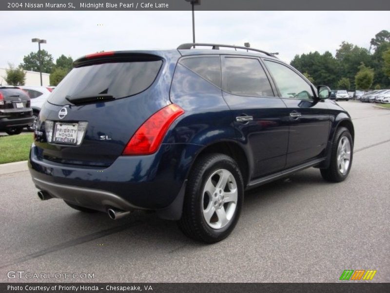 Midnight Blue Pearl / Cafe Latte 2004 Nissan Murano SL