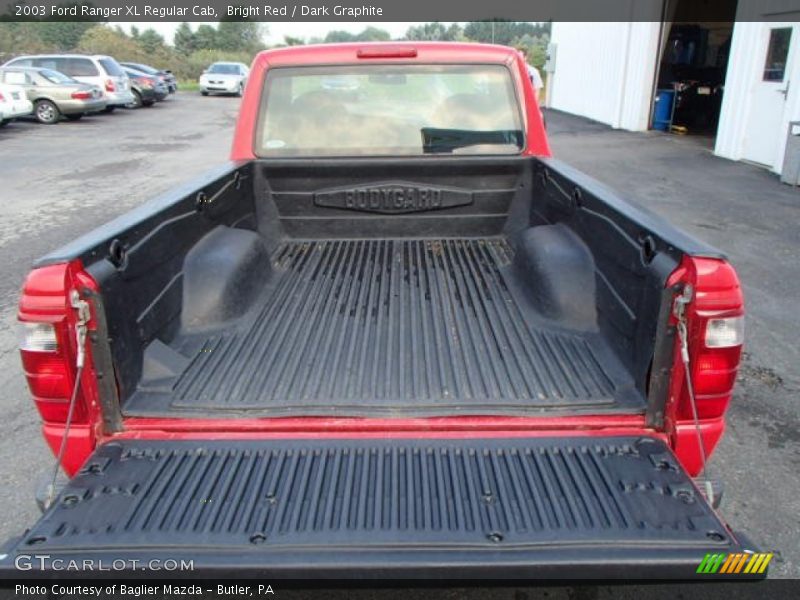 Bright Red / Dark Graphite 2003 Ford Ranger XL Regular Cab