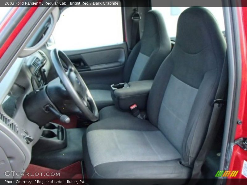 Bright Red / Dark Graphite 2003 Ford Ranger XL Regular Cab