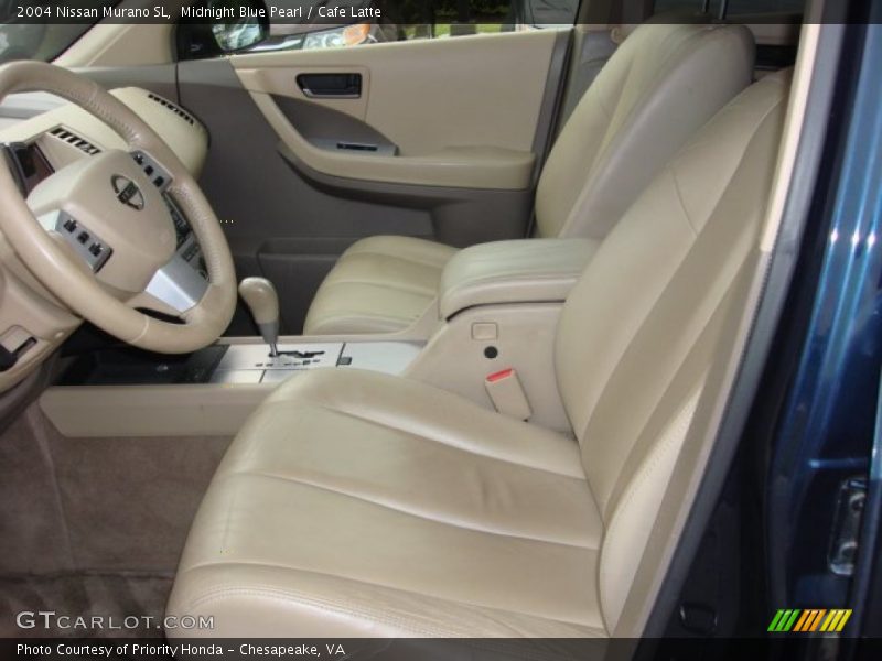 Midnight Blue Pearl / Cafe Latte 2004 Nissan Murano SL