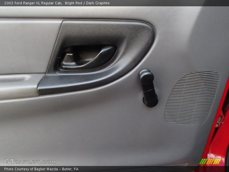 Bright Red / Dark Graphite 2003 Ford Ranger XL Regular Cab