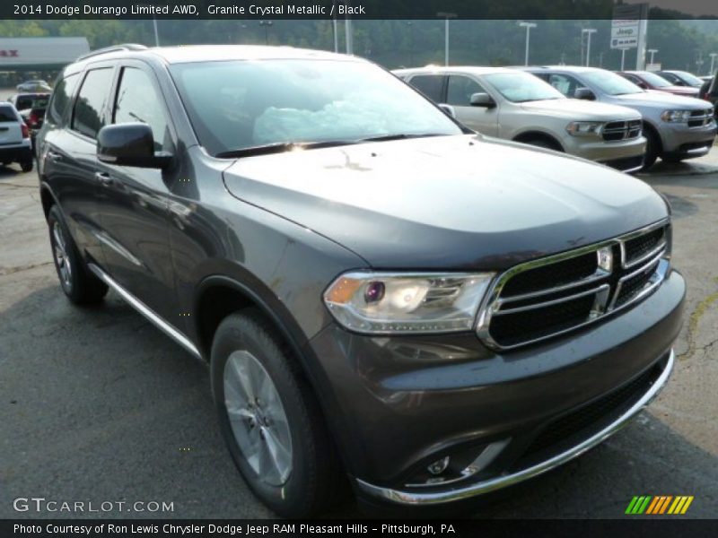 Front 3/4 View of 2014 Durango Limited AWD