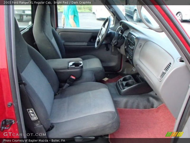 Bright Red / Dark Graphite 2003 Ford Ranger XL Regular Cab