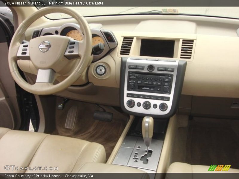 Midnight Blue Pearl / Cafe Latte 2004 Nissan Murano SL