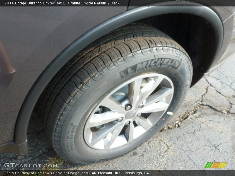 Granite Crystal Metallic / Black 2014 Dodge Durango Limited AWD