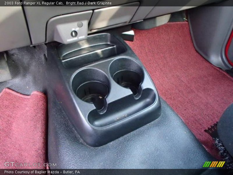 Bright Red / Dark Graphite 2003 Ford Ranger XL Regular Cab