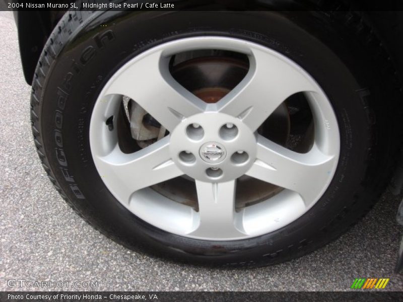 Midnight Blue Pearl / Cafe Latte 2004 Nissan Murano SL