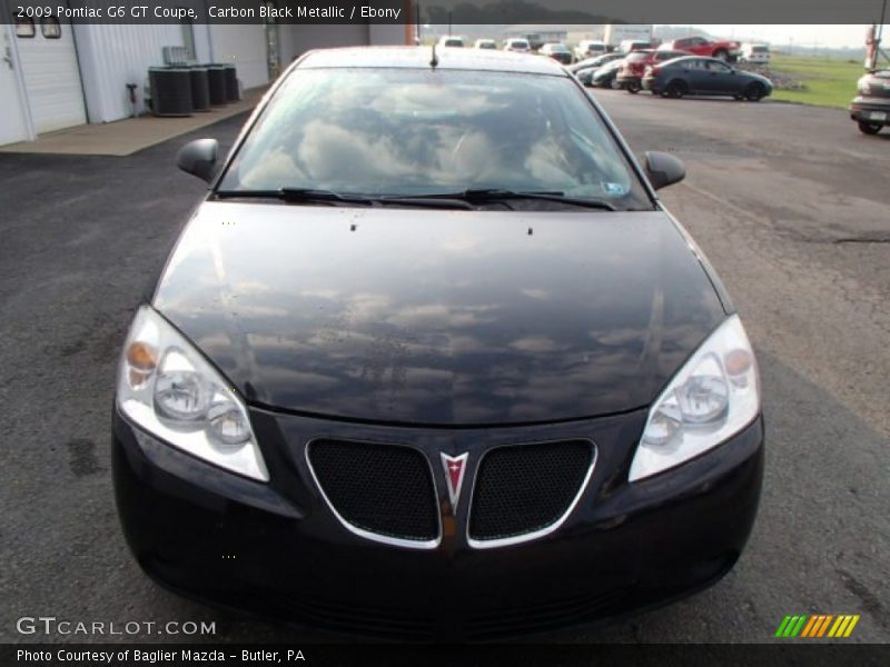 Carbon Black Metallic / Ebony 2009 Pontiac G6 GT Coupe