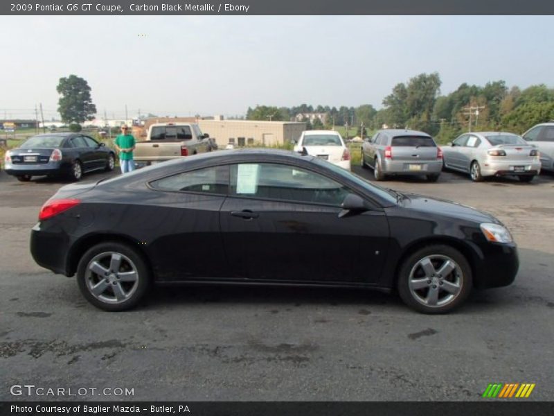 Carbon Black Metallic / Ebony 2009 Pontiac G6 GT Coupe