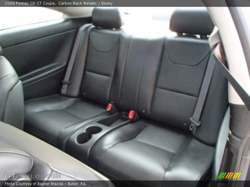 Carbon Black Metallic / Ebony 2009 Pontiac G6 GT Coupe