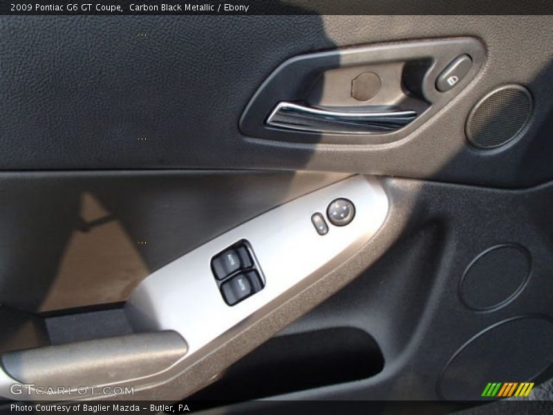Carbon Black Metallic / Ebony 2009 Pontiac G6 GT Coupe