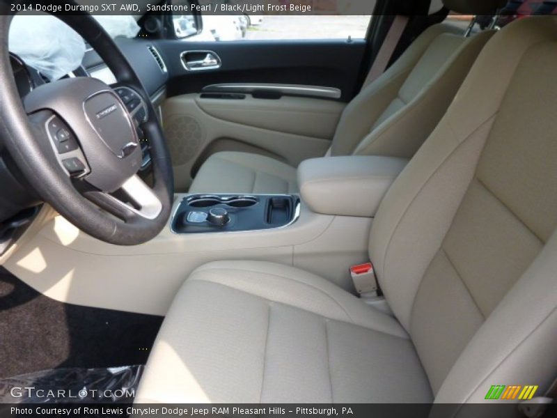 Front Seat of 2014 Durango SXT AWD