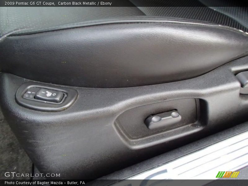 Carbon Black Metallic / Ebony 2009 Pontiac G6 GT Coupe