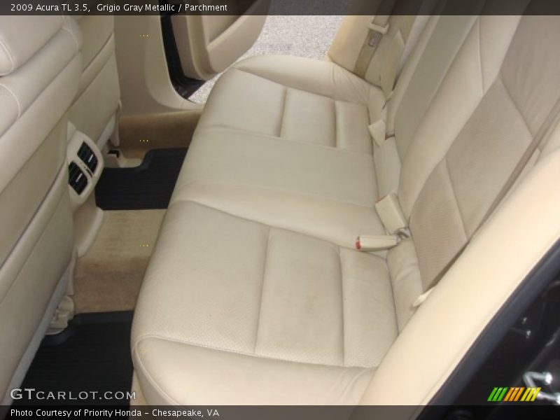 Grigio Gray Metallic / Parchment 2009 Acura TL 3.5