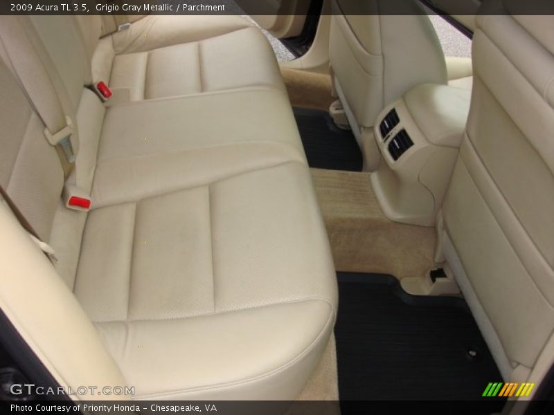 Grigio Gray Metallic / Parchment 2009 Acura TL 3.5