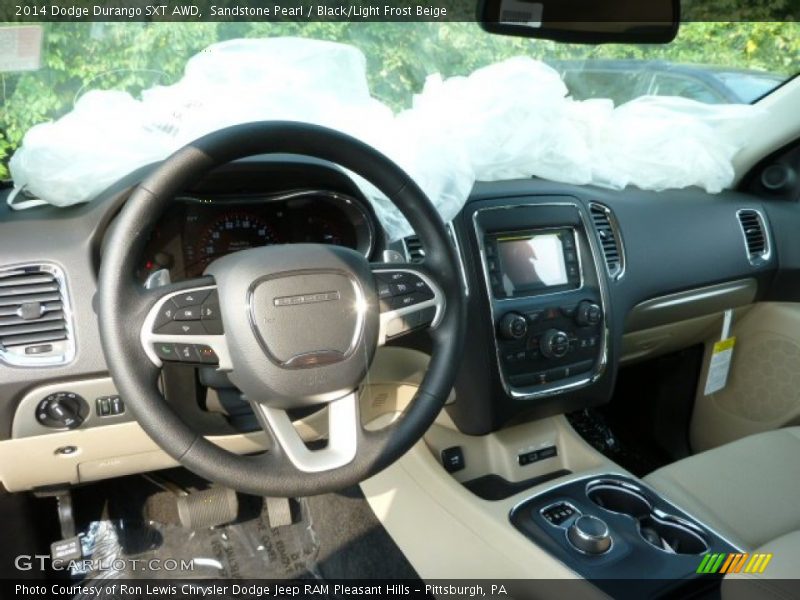 Dashboard of 2014 Durango SXT AWD