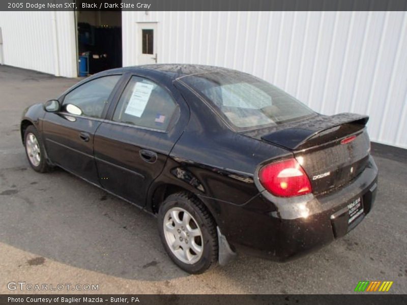 Black / Dark Slate Gray 2005 Dodge Neon SXT