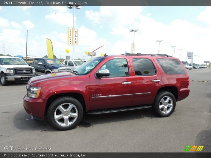 Red Jewel Tintcoat / Ebony 2011 Chevrolet Tahoe LS