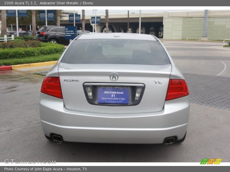 Alabaster Silver Metallic / Ebony 2006 Acura TL 3.2