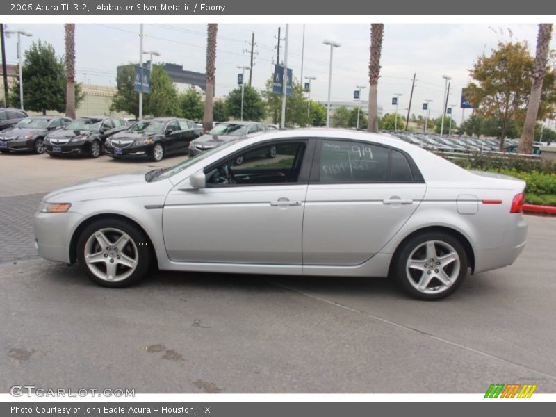 Alabaster Silver Metallic / Ebony 2006 Acura TL 3.2