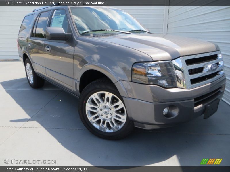 Sterling Gray / Charcoal Black 2014 Ford Expedition Limited
