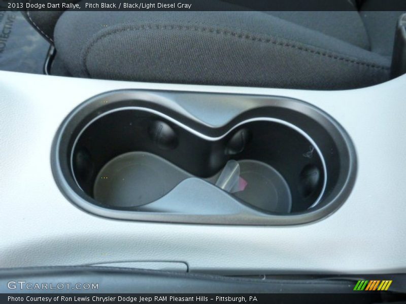 Pitch Black / Black/Light Diesel Gray 2013 Dodge Dart Rallye