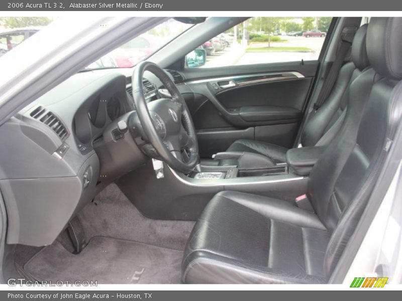 Alabaster Silver Metallic / Ebony 2006 Acura TL 3.2